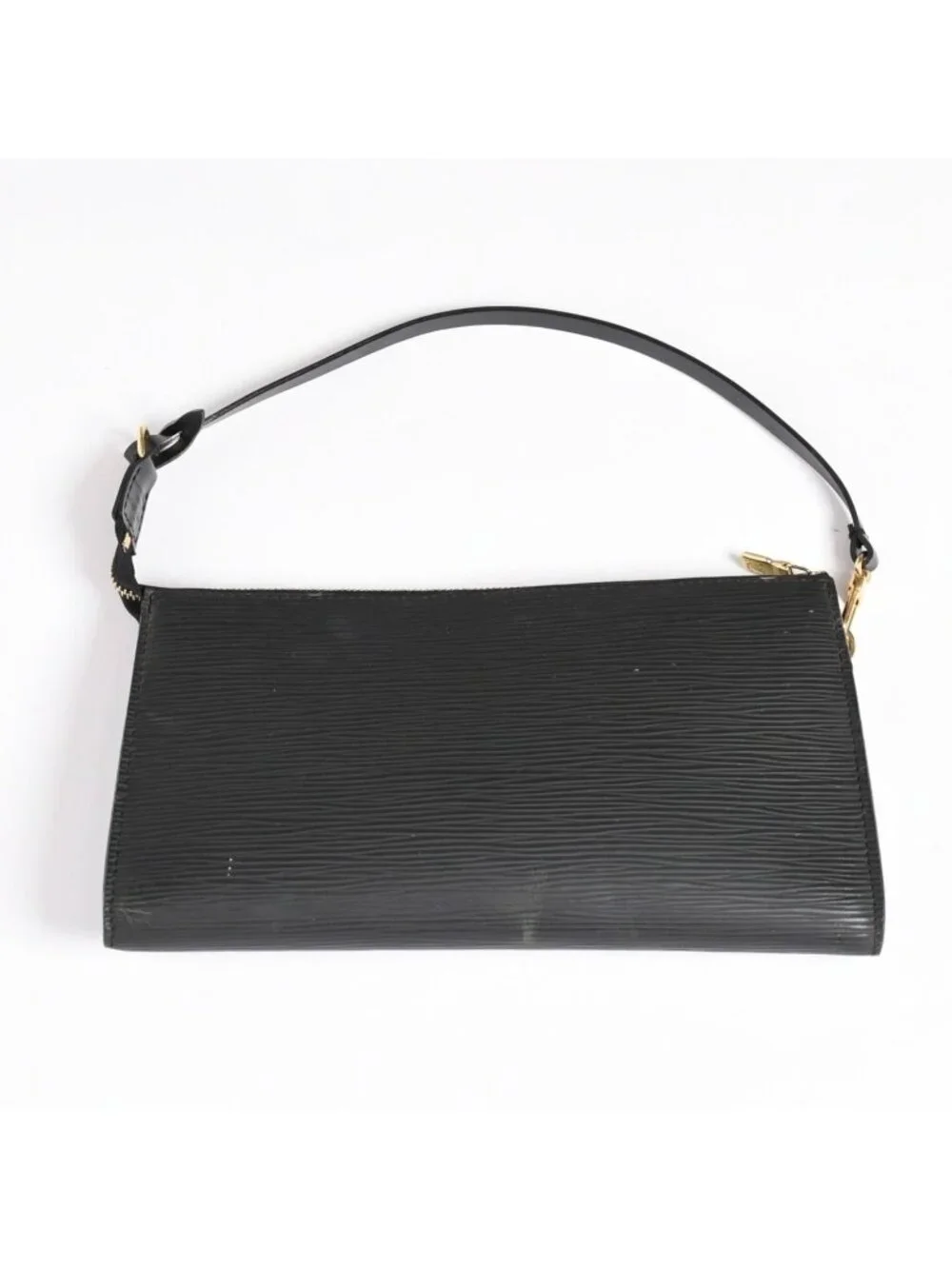 Louis Vuitton Pochette Accessoires Pouch Epi Black Gold